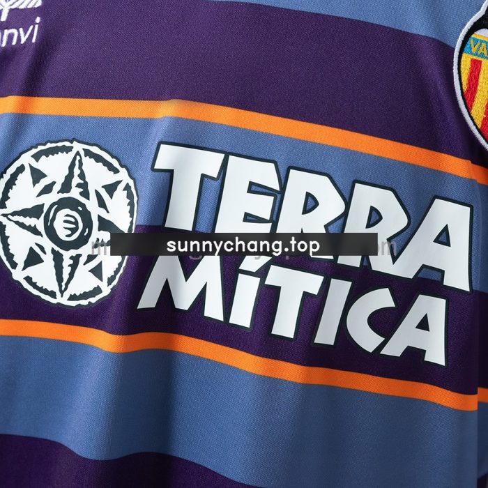 Valencia 1999-2000 Third Away Retro Jersey - 图片 6