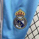 24/25 Real Madrid Kids Goalkeeper Jersey Blue - 图片 4