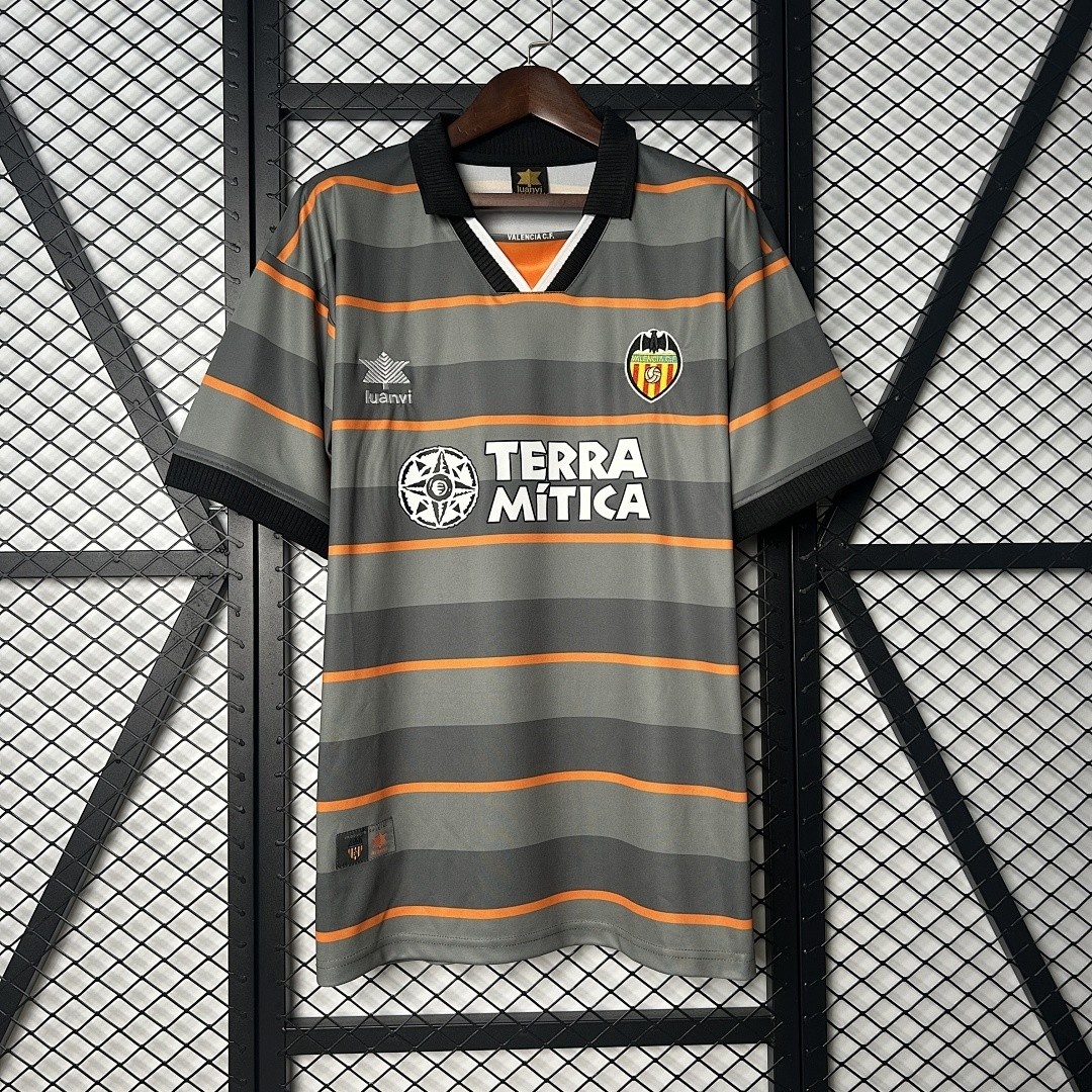 JER-4850_1 Valencia 1999-2000 Third Away Retro Jersey - 图片 1