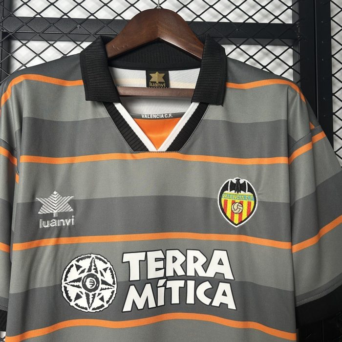 Valencia 1999-2000 Third Away Retro Jersey - 图片 2