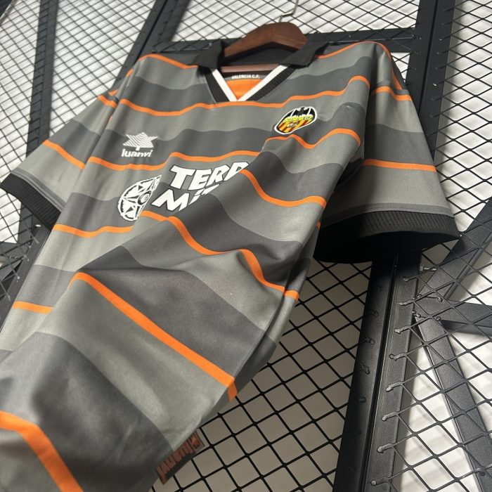 Valencia 1999-2000 Third Away Retro Jersey - 图片 6