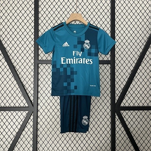 JER-4852_1 Real Madrid 17/18 Third Away Kids Jersey - 图片 1