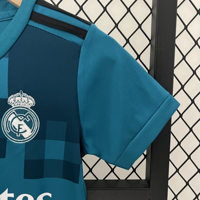 Real Madrid 17/18 Third Away Kids Jersey - 图片 4
