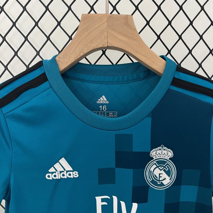 Real Madrid 17/18 Third Away Kids Jersey - 图片 5
