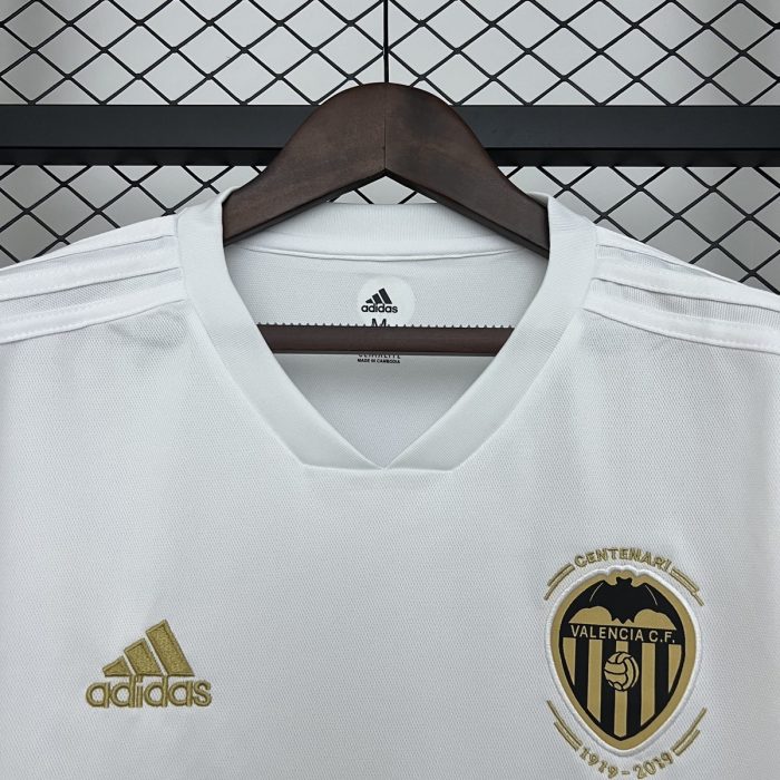 Valencia 18/19 Home Retro Shirt - 图片 9