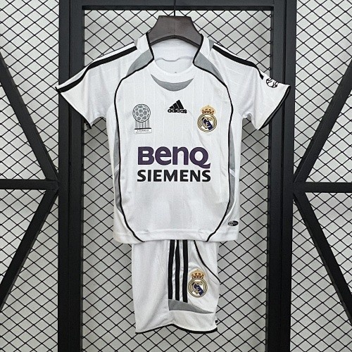JER-4859_1 Real Madrid 06/07 Home Kids - 图片 1