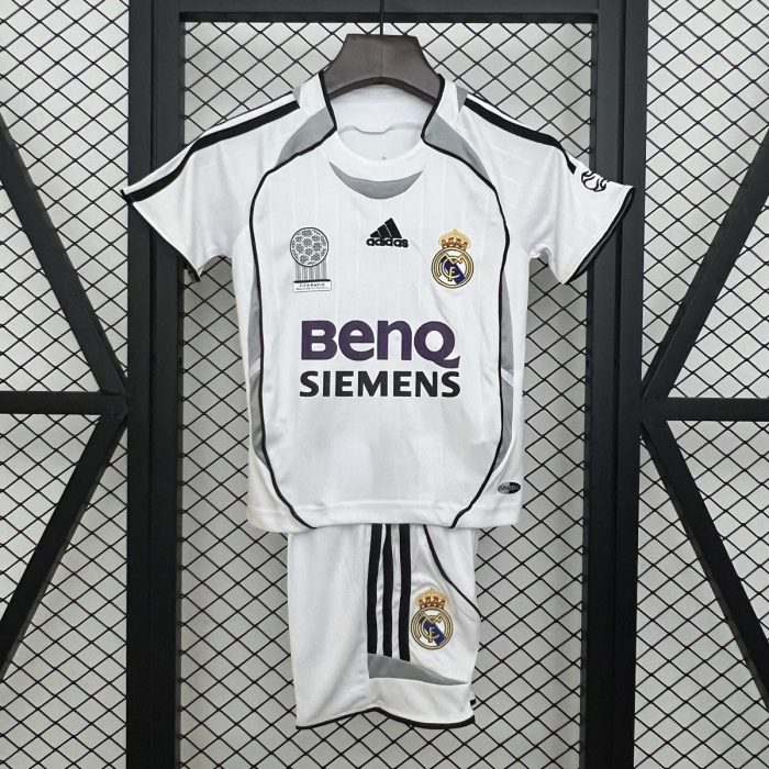 Real Madrid 06/07 Home Kids - 图片 9