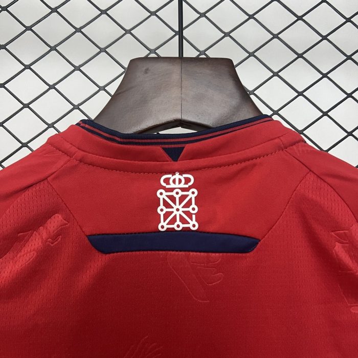 24/25 Osasuna Home Kids Jersey - 图片 2