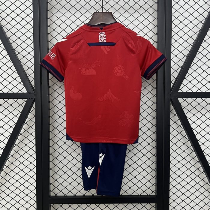 24/25 Osasuna Home Kids Jersey - 图片 3