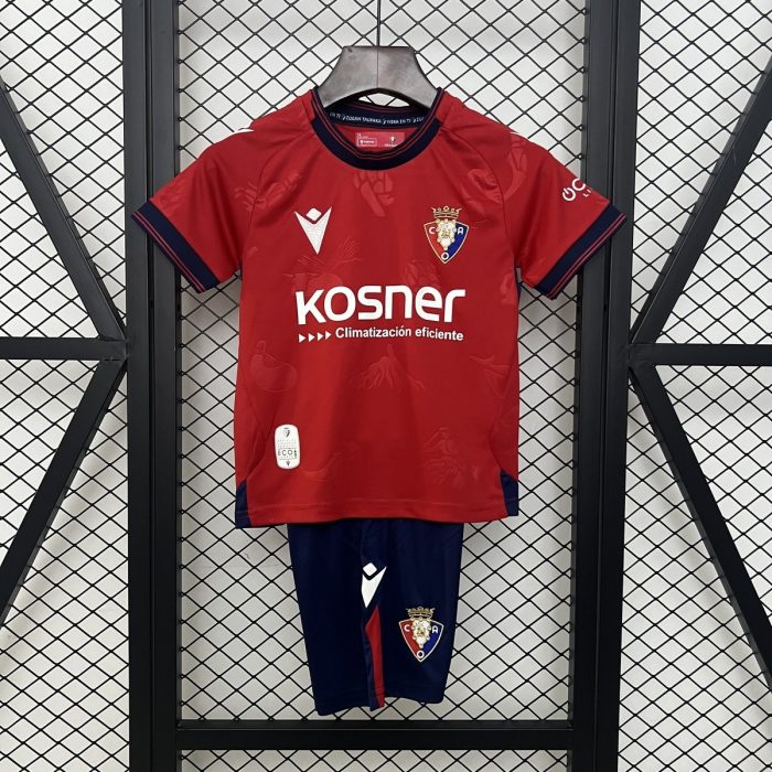 24/25 Osasuna Home Kids Jersey - 图片 9