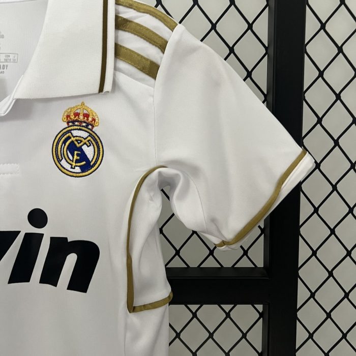 Real Madrid 2011/12 Home Kids Jersey - 图片 3