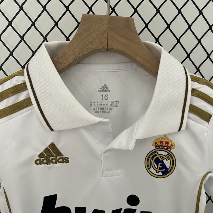 Real Madrid 2011/12 Home Kids Jersey - 图片 4