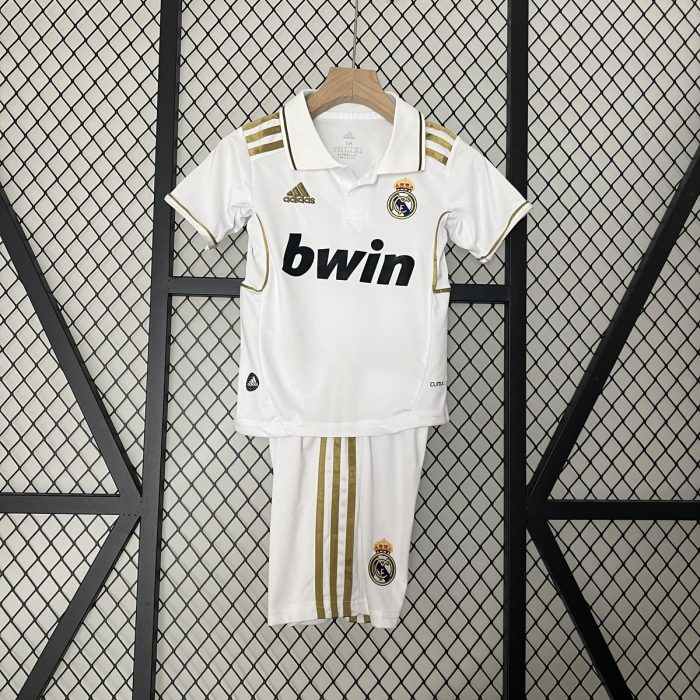 Real Madrid 2011/12 Home Kids Jersey - 图片 5