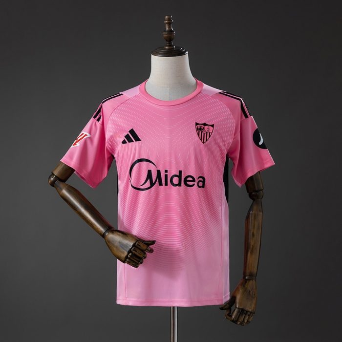Sevilla 25/26 Goalkeeper Pink Jersey - 图片 3