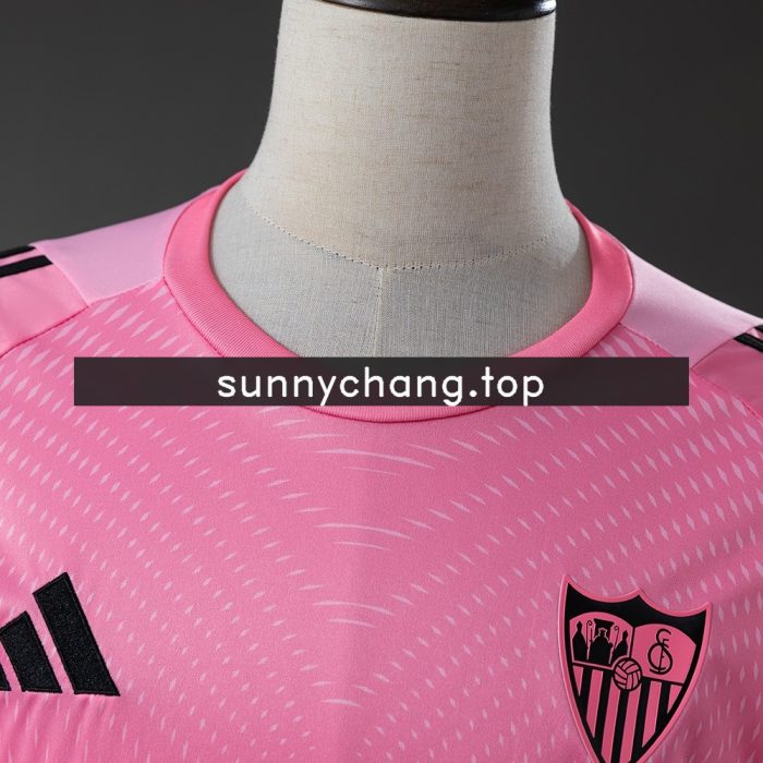 Sevilla 25/26 Goalkeeper Pink Jersey - 图片 9
