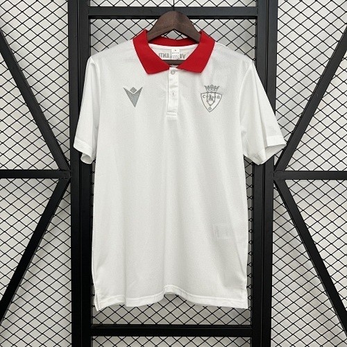 JER-4868_1 Osasuna 25/26 Polo Shirt White - 图片 1