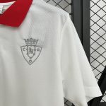 Osasuna 25/26 Polo Shirt White - 图片 2