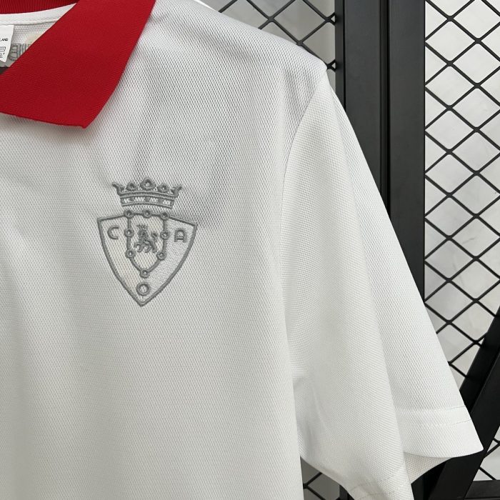 Osasuna 25/26 Polo Shirt White - 图片 2