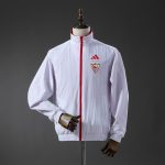 Sevilla Reversible Jacket Windbreaker - Red & White - 图片 2