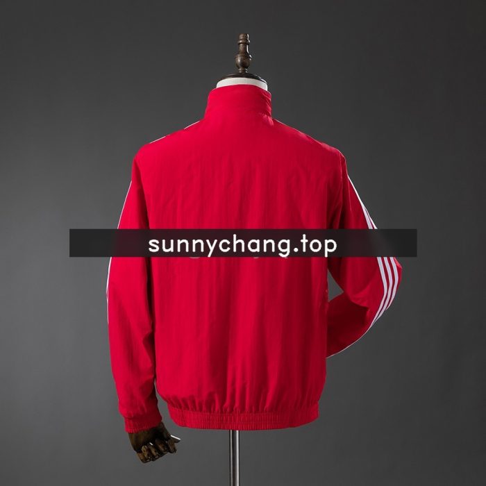 Sevilla Reversible Jacket Windbreaker - Red & White - 图片 5