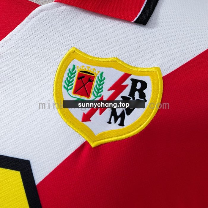 2001-2002 Rayo Vallecano Home Retro Shirt - 图片 5