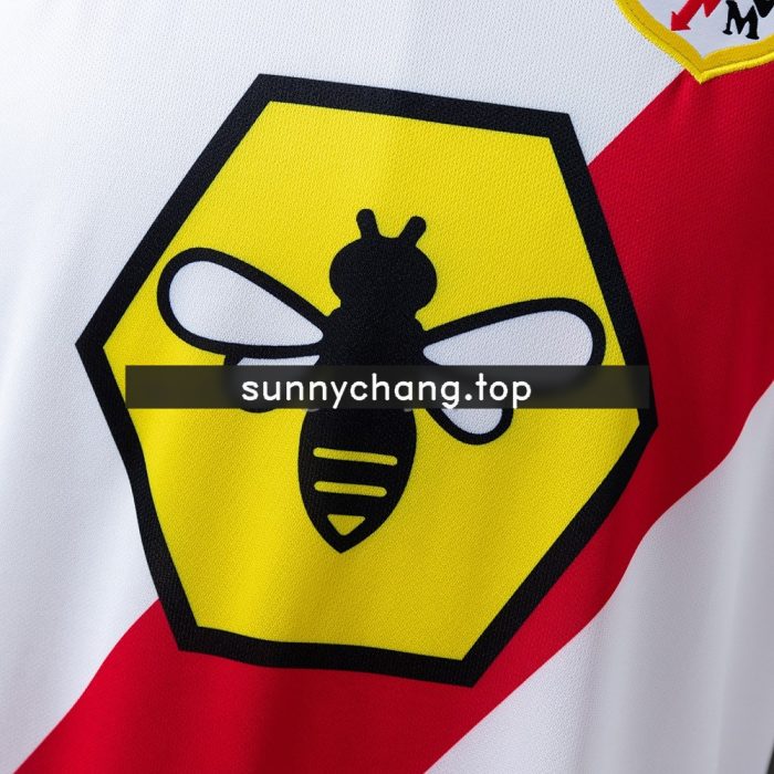 2001-2002 Rayo Vallecano Home Retro Shirt - 图片 6