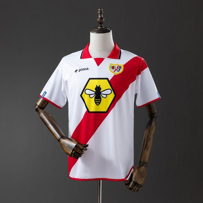 2001-2002 Rayo Vallecano Home Retro Shirt - 图片 9