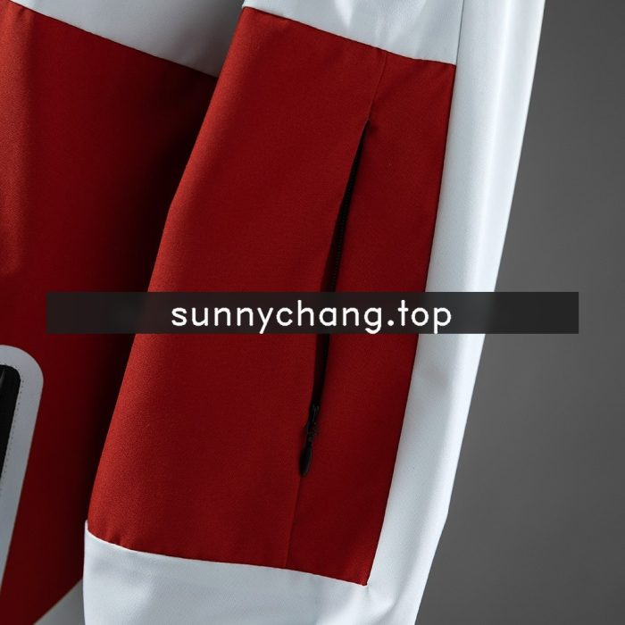 Sevilla Windbreaker - Red & White - 图片 4
