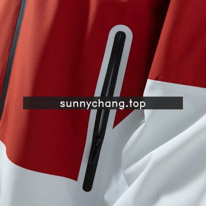 Sevilla Windbreaker - Red & White - 图片 5