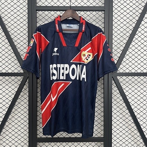 JER-4902_1 Rayo Vallecano 1997/98 Away Retro Shirt SXXL - 图片 1