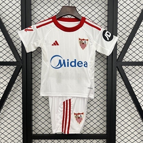 JER-4903_1 Sevilla 25/26 Home Kids Jersey - 图片 1