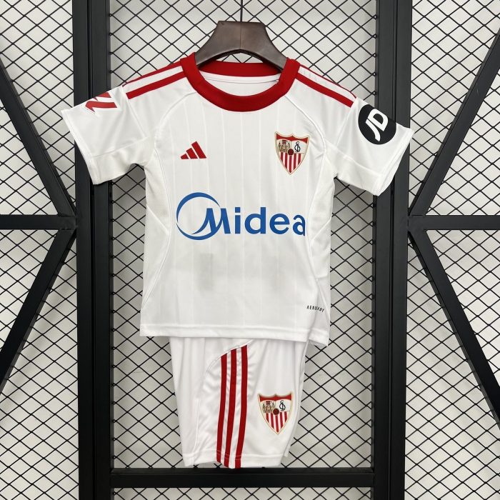 Sevilla 25/26 Home Kids Jersey - 图片 6