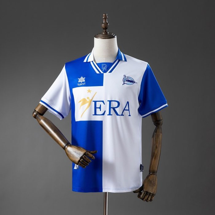 Deportivo Alavés 1999-2000 Home Retro Jersey - 图片 2