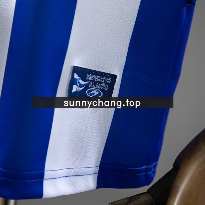 Deportivo Alavés 1998/1999 Home Retro Jersey - 图片 4