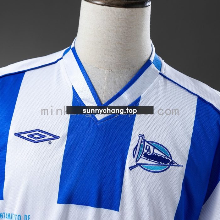 Deportivo Alavés 2003-2004 Home Retro Jersey - 图片 9