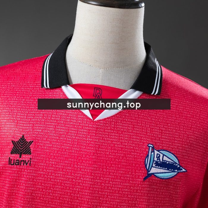 Deportivo Alavés 2000/2001 UEFA Cup Away Retro Jersey - 图片 8