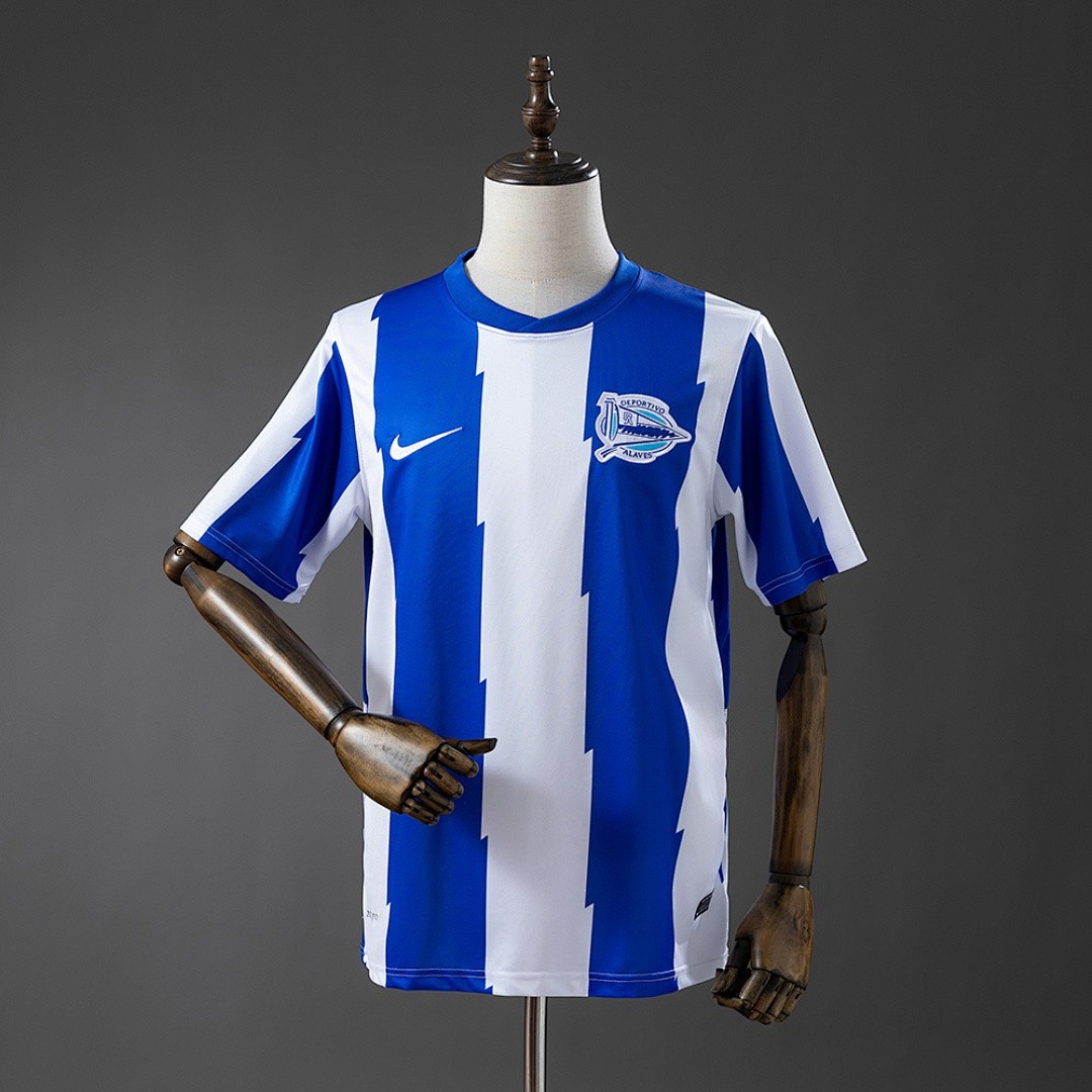 JER-4920_1 Deportivo Alavés 2011/12 Home Retro Jersey - 图片 1