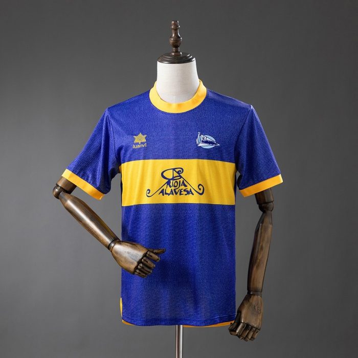 Deportivo Alavés 2000/2001 Home Retro Jersey - 图片 2