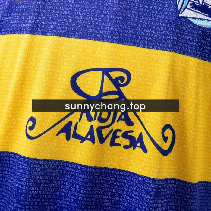 Deportivo Alavés 2000/2001 Home Retro Jersey - 图片 7