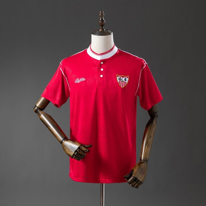 Sevilla 1991/1992 Home Retro Jersey - 图片 7