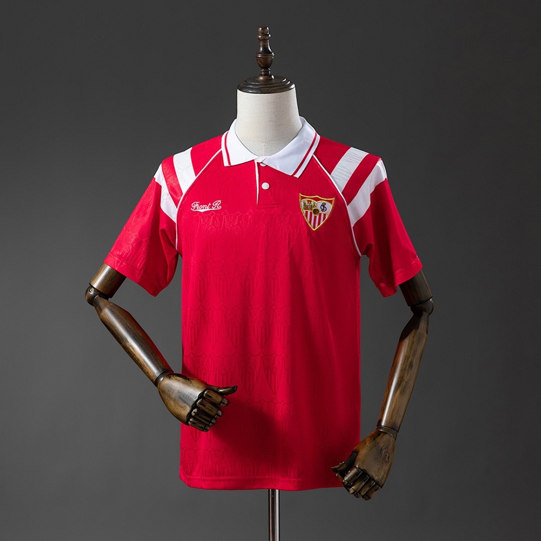 JER-4932_1 Sevilla 1992/93 Away Retro Jersey - 图片 1