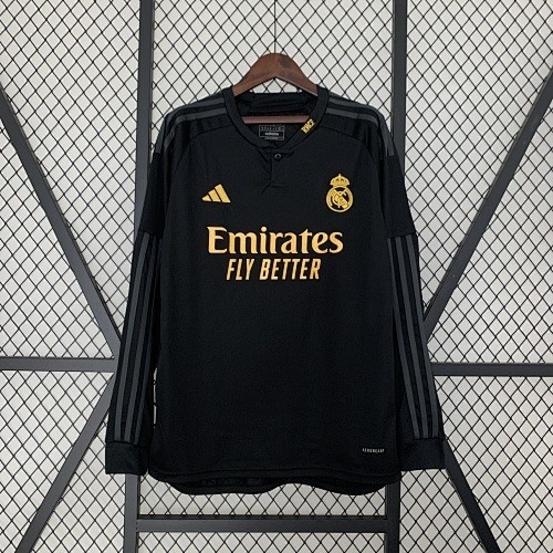 JER-4933_1 23/24 Real Madrid Third Away Long Sleeve Jersey - 图片 1