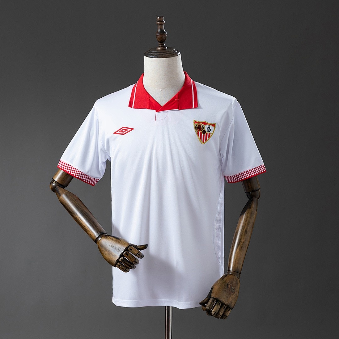 JER-4938_1 Sevilla 12/13 Home Retro Shirt - 图片 1