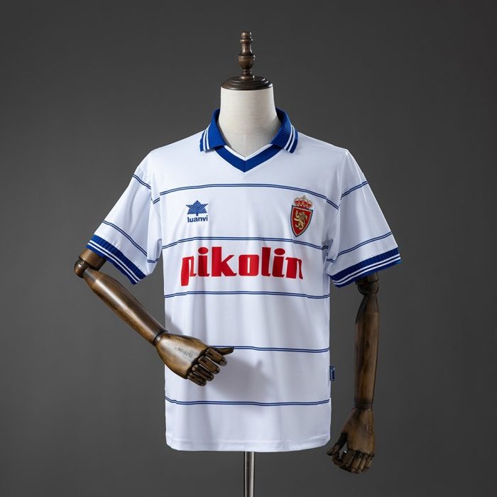 Zaragoza 1999/2000 Home Retro Jersey - 图片 3
