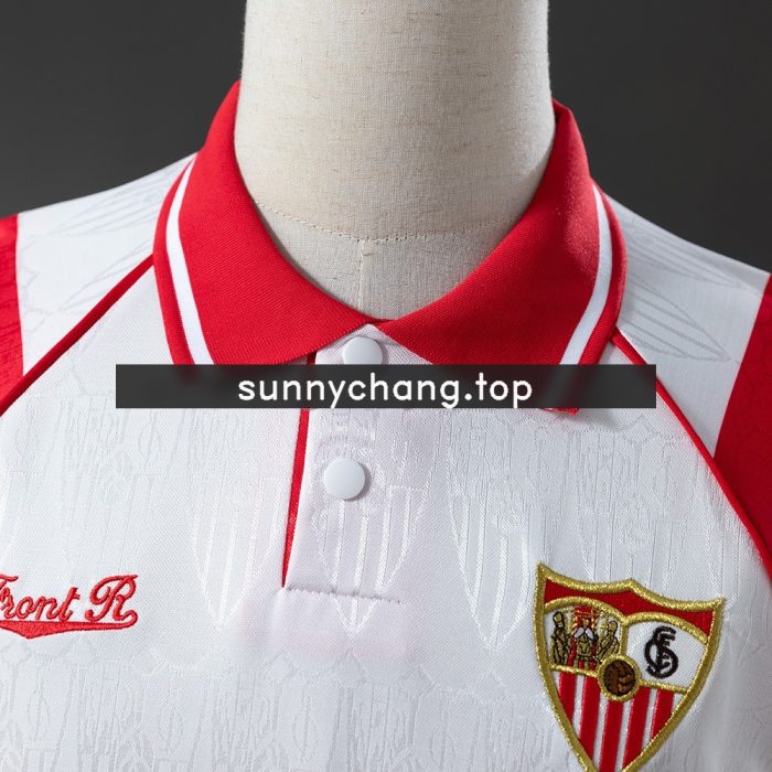 Sevilla 1992/1993 Home Retro Shirt - 图片 5