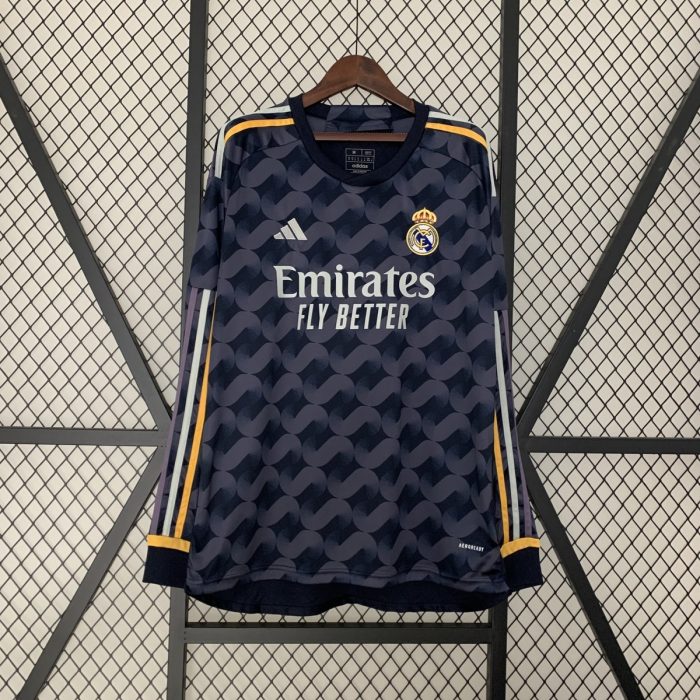 23/24 Real Madrid Away Long Sleeve Jersey - 图片 4