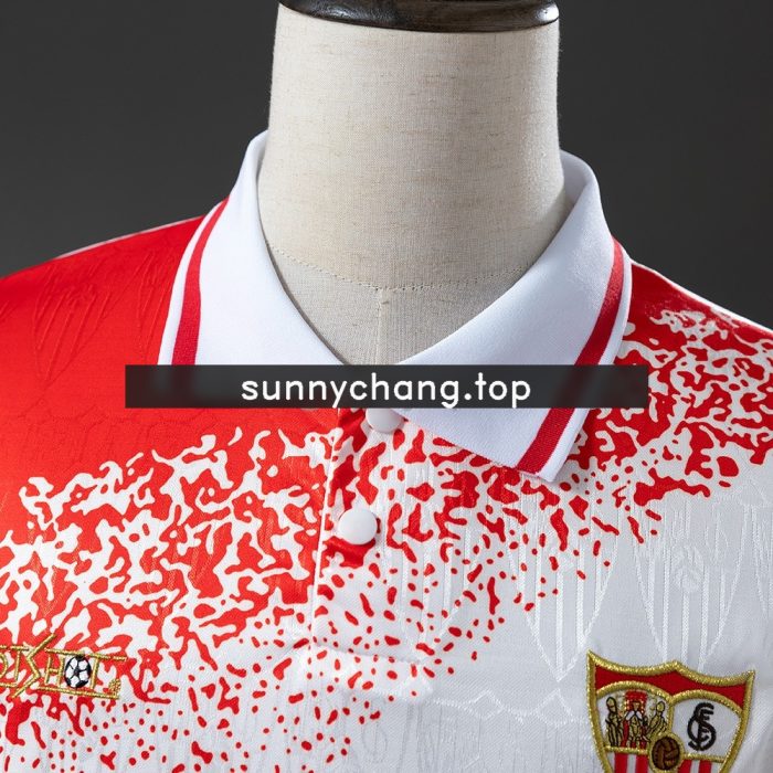 Sevilla FC 1993/94 Home Retro Jersey - 图片 5