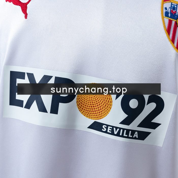 Sevilla 87/90 Home Retro Jersey S-XXL - 图片 5