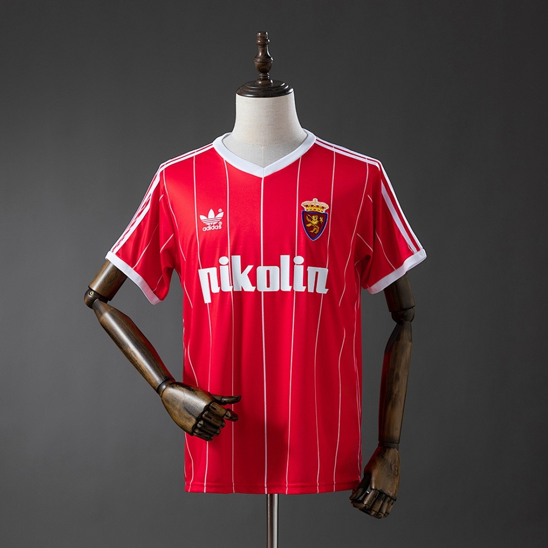 JER-4950_1 Zaragoza 83/84 Away Retro Jersey - 图片 1