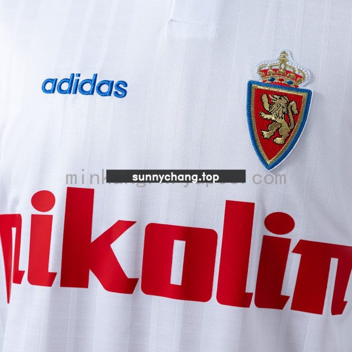 Zaragoza 1995-1997 Home Retro Shirt - 图片 5